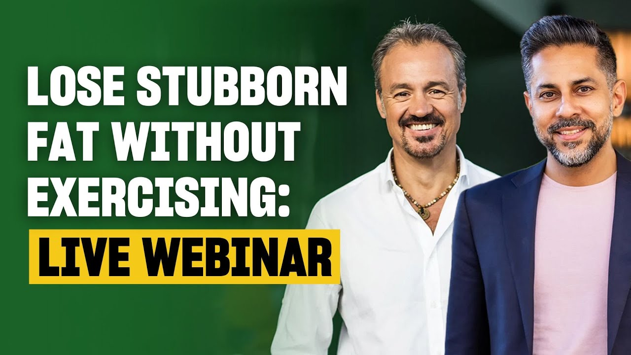 🛑 LIVE Webinar: How to finally lose those stubborn pounds in 90 days without exercising