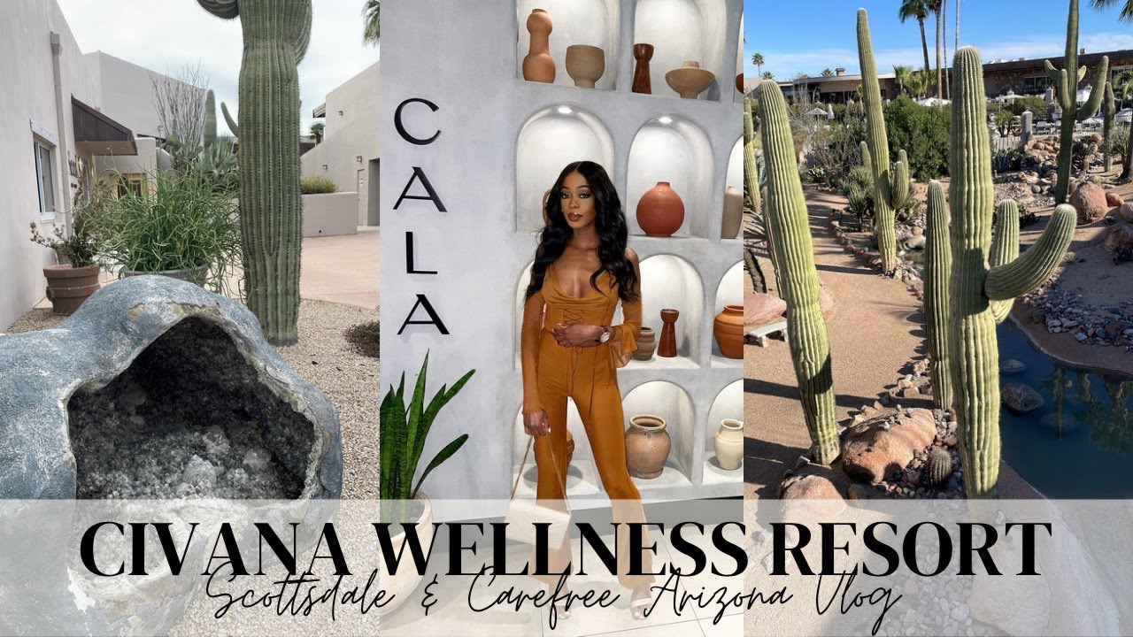 CIVANA WELLNESS RESORT & SPA | ARIZONA GIRLS TRIP VLOG | SCOTTSDALE | HEALING JOURNEY 2023