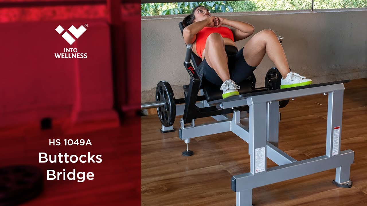 Strengthen Your Legs with HS 1049A Buttocks Bridge Machine by Into Wellness/Realleader USA