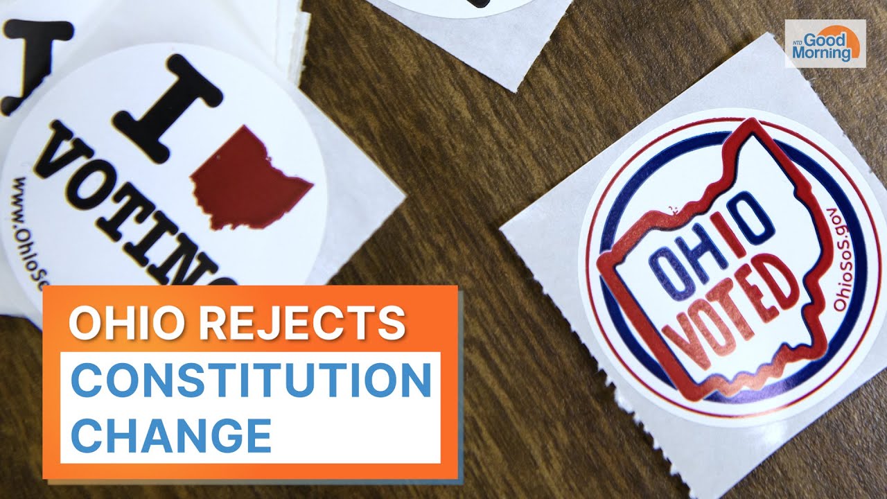 Ohio Voters Reject Constitution Change; SCOTUS Revives Biden's Ghost Gun Regulation | NTD