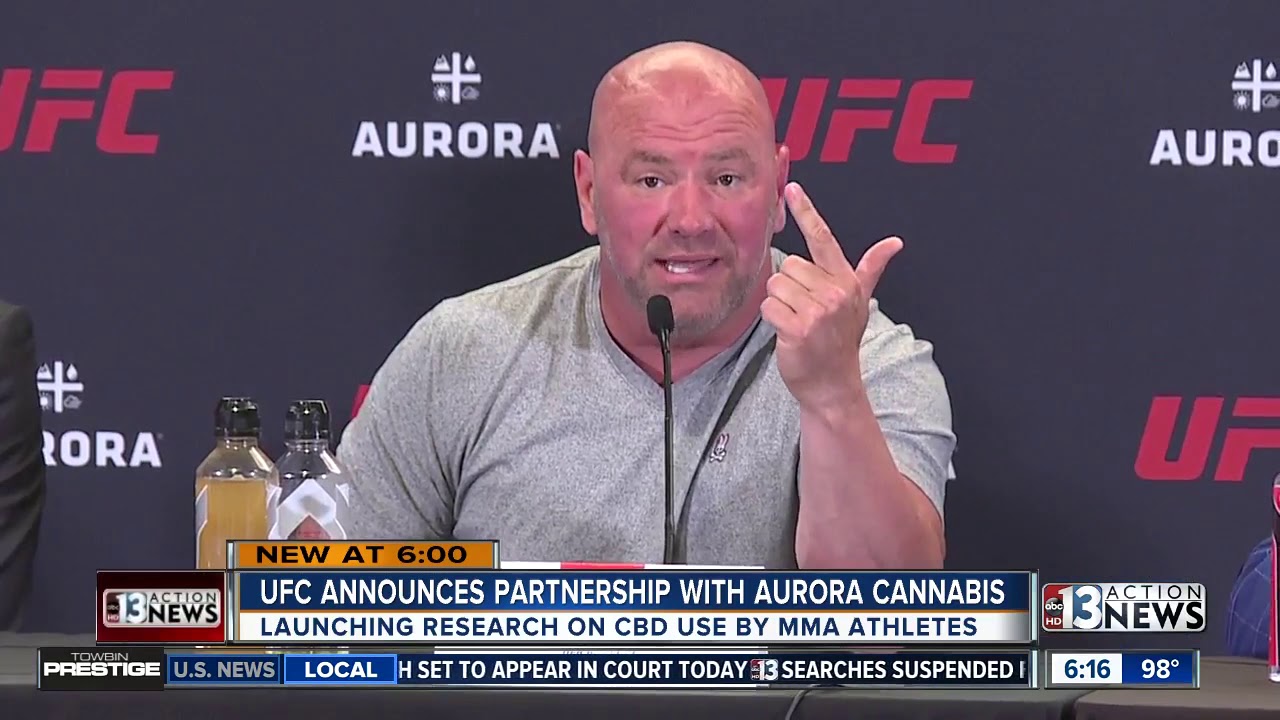 UFC and Aurora Cannabis launch clinical research to create CBD for MMA athletes