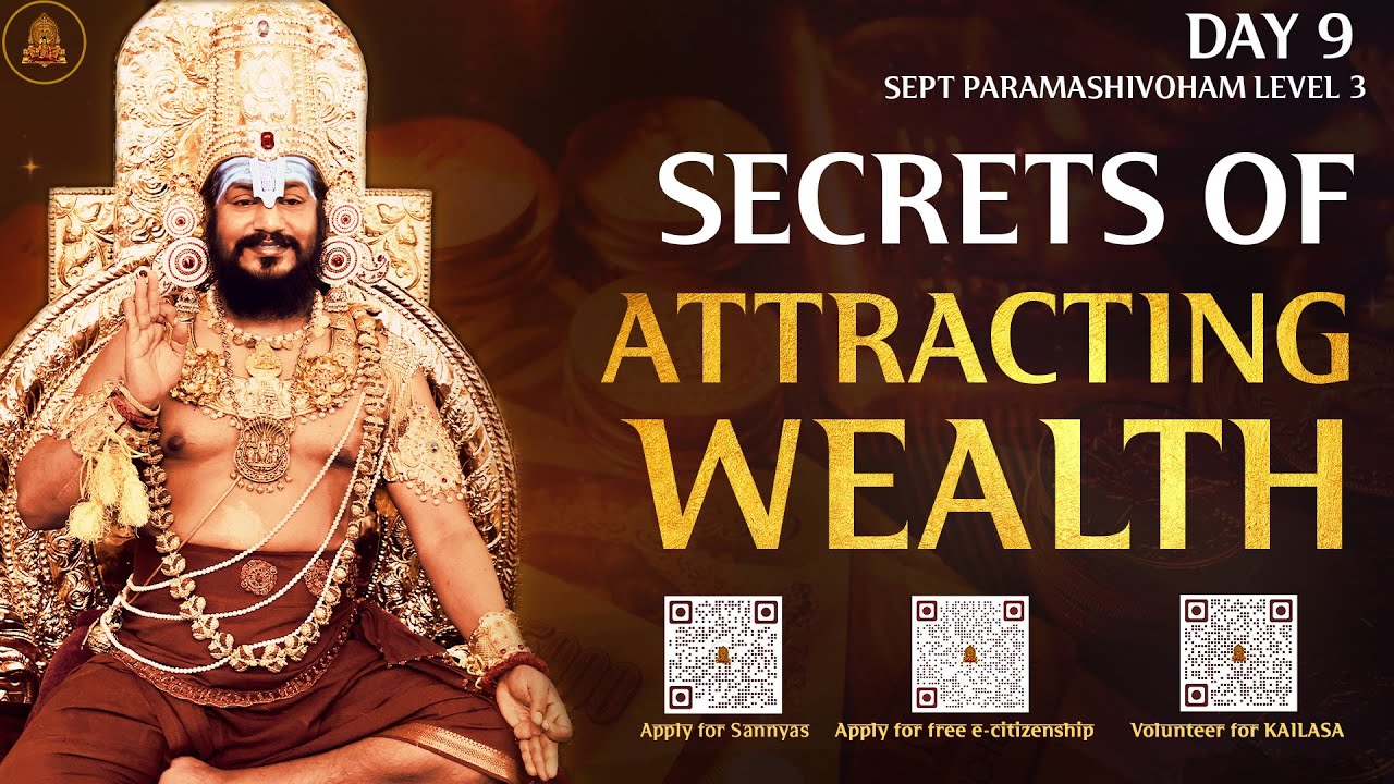 Complete Guide to Manifest Wealth! | Paramashivoham Level 3 Day 9 #wealth #money #abundance