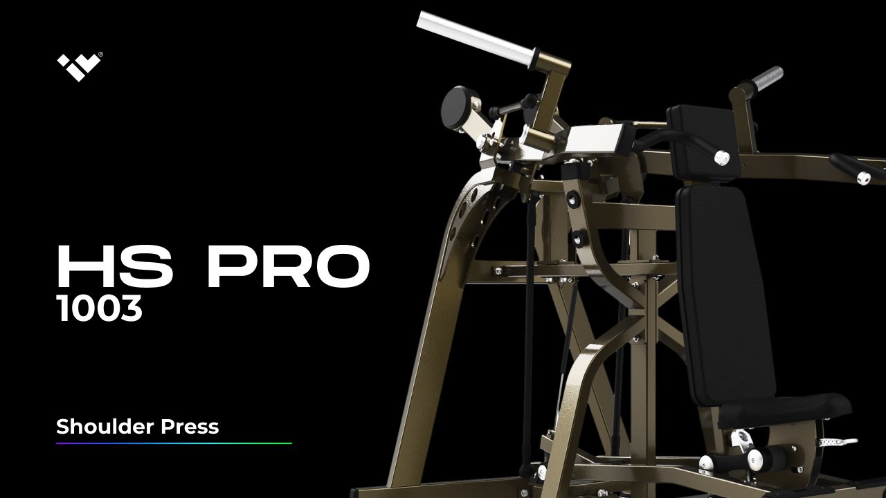 HS Pro 1003: Shoulder Press by Into Wellness | RealleaderUSA