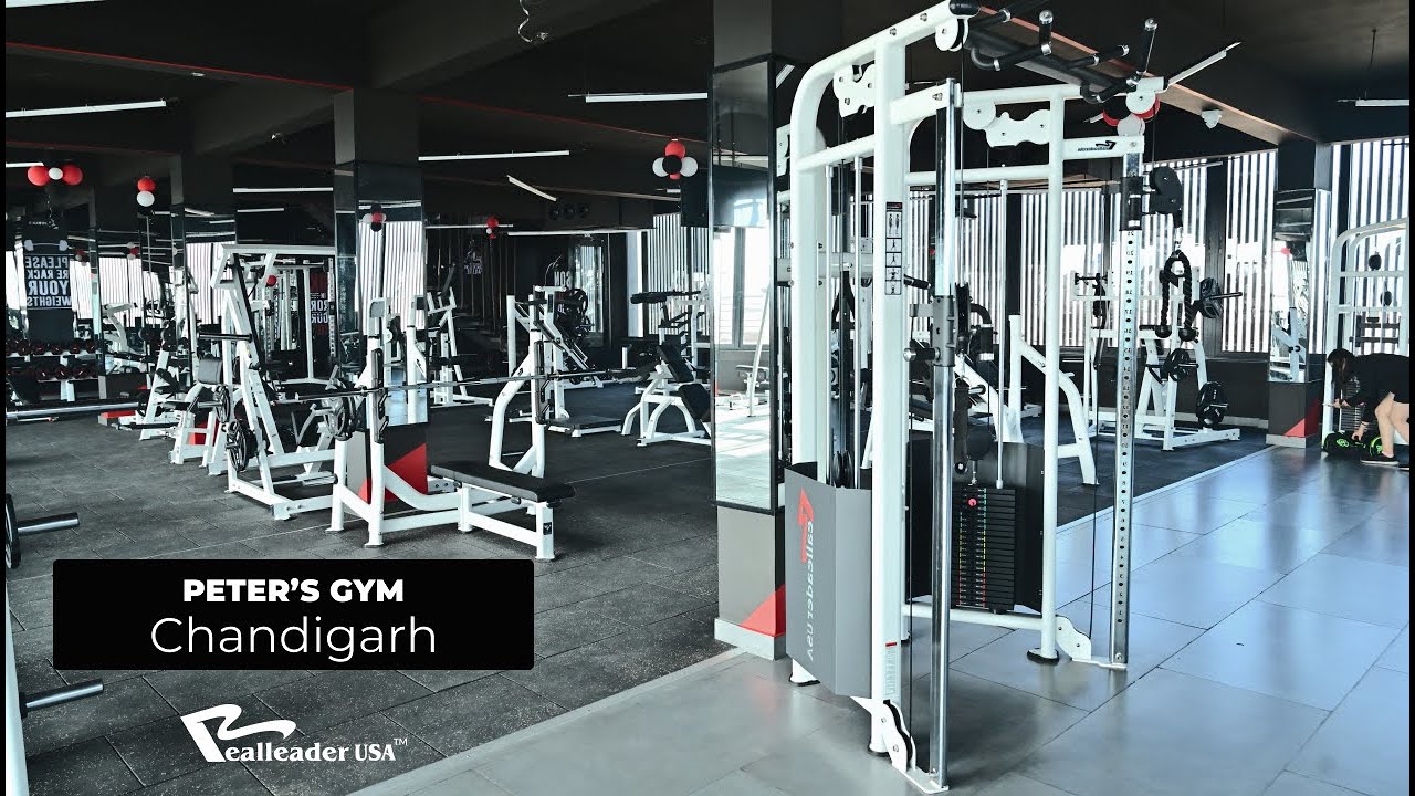 Peter's gym | World Class gym installation in Chandigarh powered by Into Wellness | RealleaderUSA