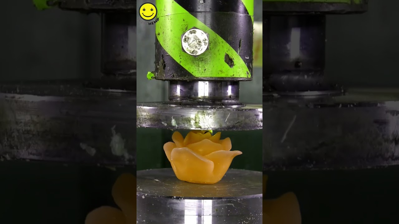 Unleash The Power! 🚀 Unbelievable Hydraulic Press ASMR Satisfaction 🤤