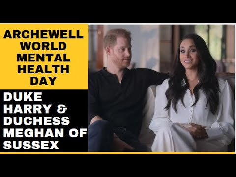 Duke & Duchess of Sussex Hosting Archewell Foundation Family Event on World Mental Health Day