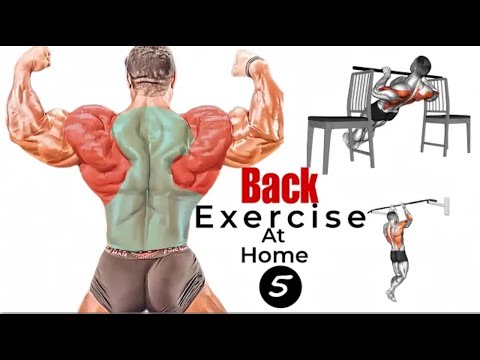 Back muscles at home workout #muscle #workouthome #usa #crossfit