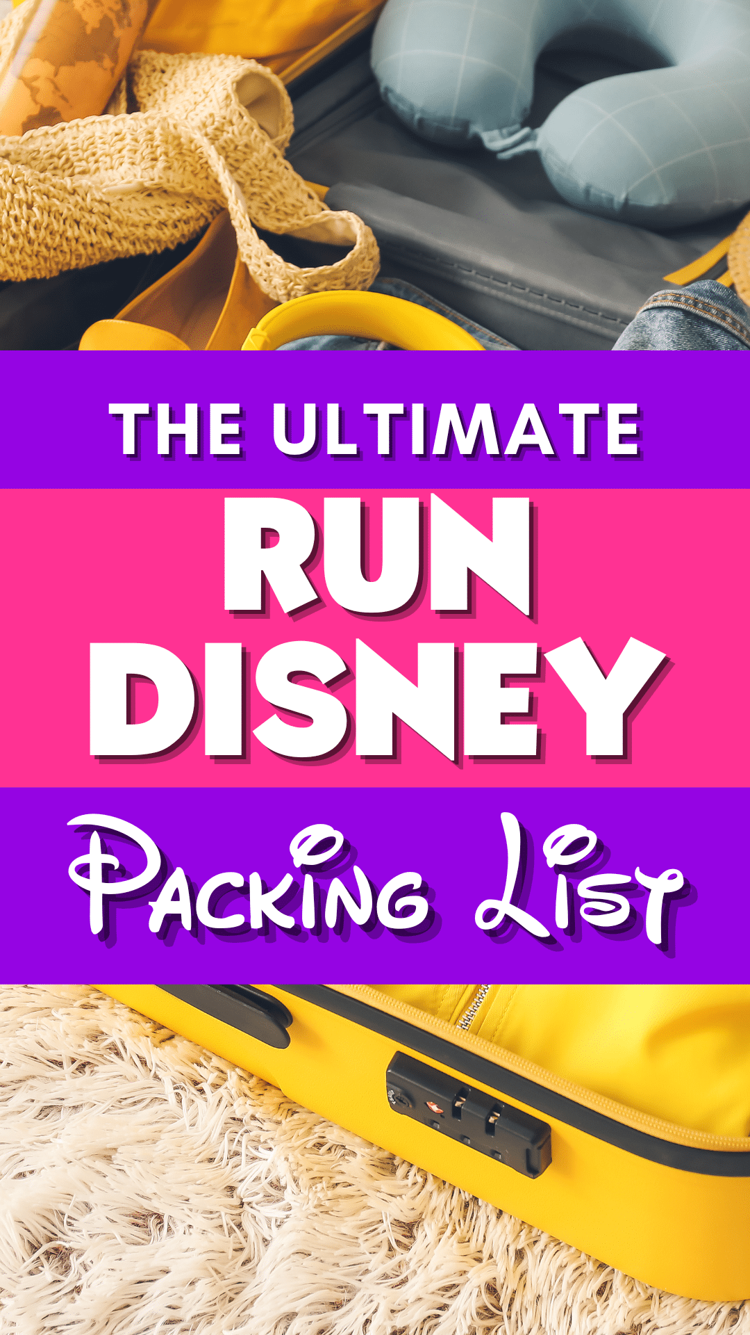 MARATHON & HALF MARATHON RACE DAY PACKING LIST