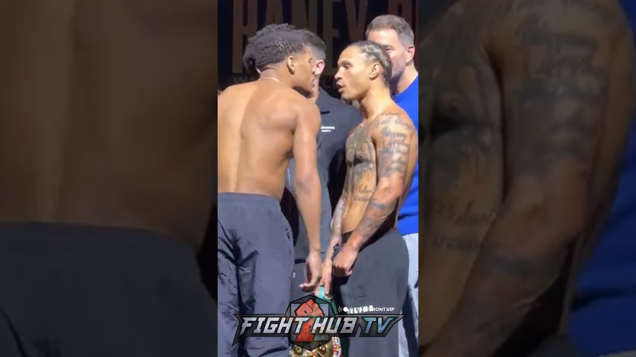 HEATED Devin Haney & Regis Prograis ERUPT in FINAL face off at weigh in!