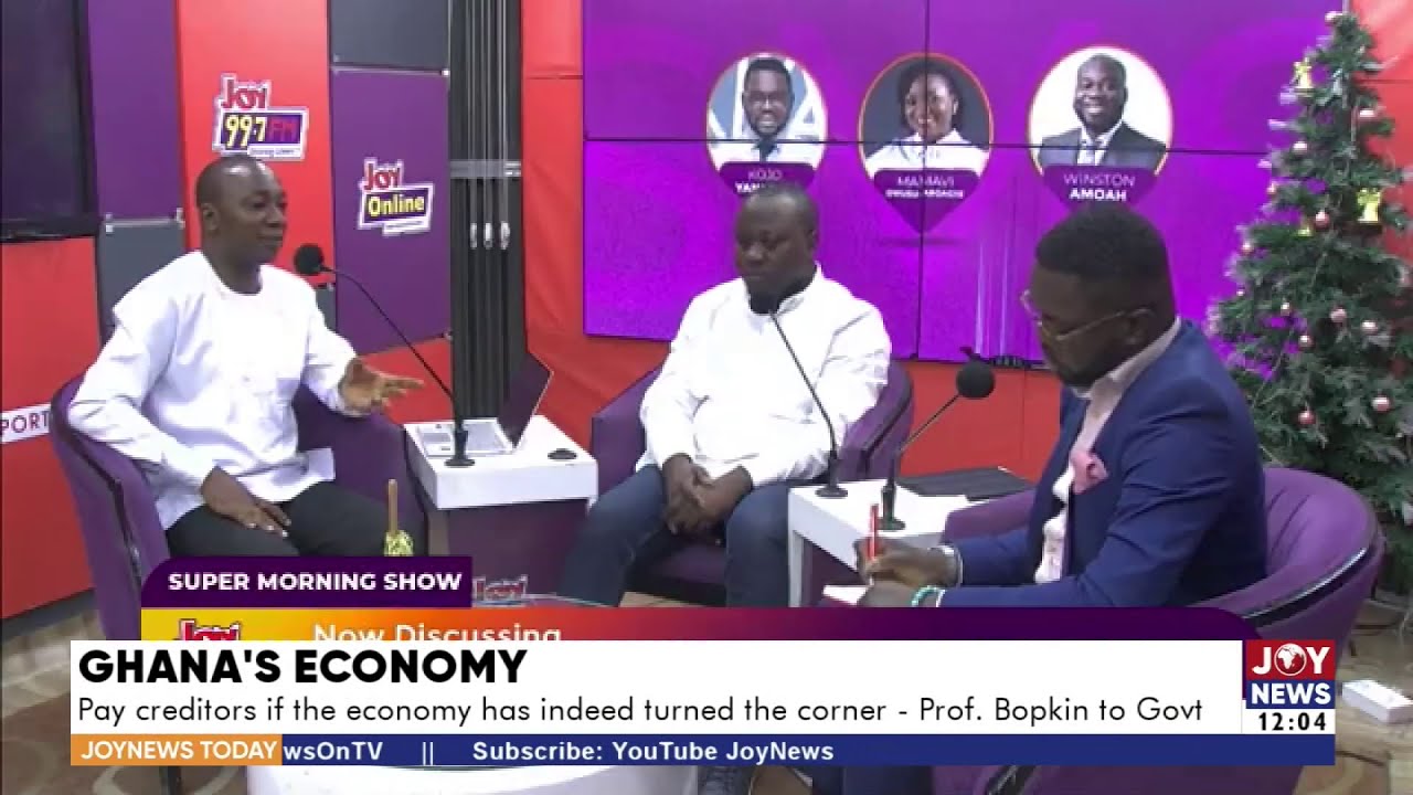 Ghana's Economy: Pay creditors if the economy has indeed turned the corner – Prof. Bokpin to Govt