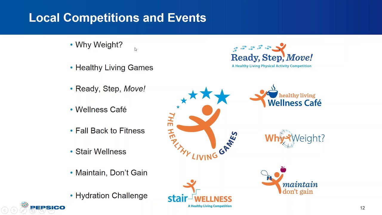 CGF Health & Wellness Learning Series Webinar – Healthy Living at PepsiCo