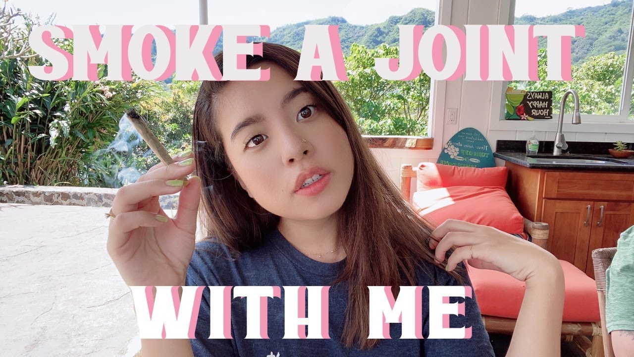 一緒にジョイントを吸いましょう/SMOKE A JOINT WITH ME (ENG SUB) #stonergirl #HAWAII #CBDオイル#ハワイ#CBD