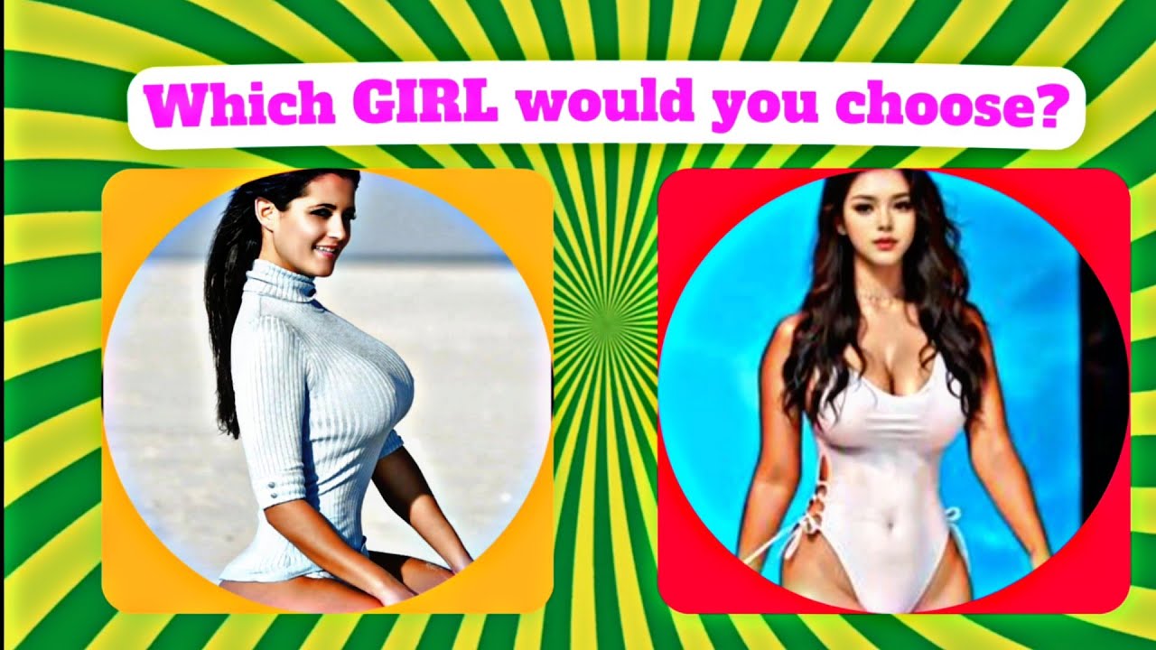 WHICH GORGEOUS GIRL WOULD YOU CHOOSE 💕😍? QUIZ TEST JOIN US! SUBSCRIBE FOR MORE