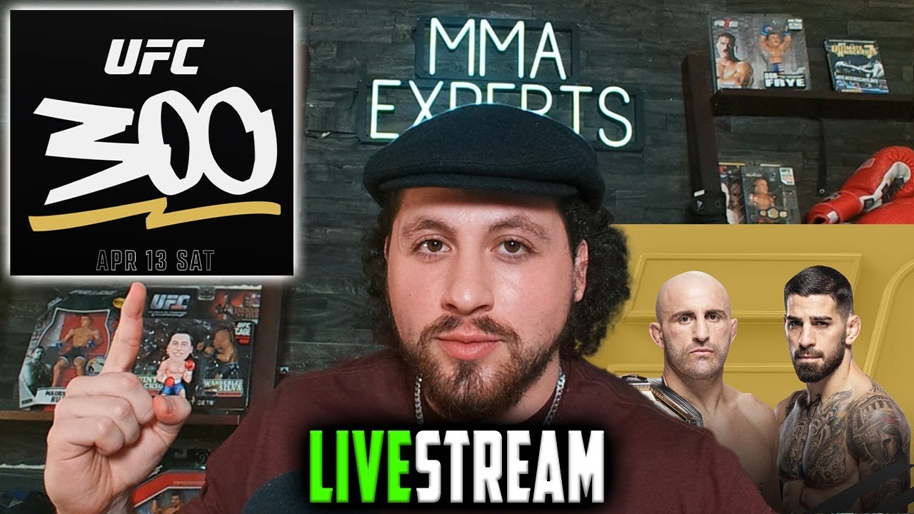 UFC 300 NEWS? VOLKANOVSKI VS TOPURIA PREDICTIONS! KHAMZAT VS EDWARDS? – LIVESTREAM QNA