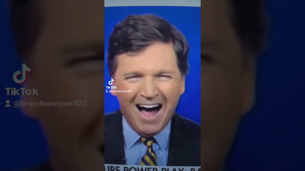 Tucker Carlson High on Nicotine and Weed Frees Your Mind Have Some More Weed