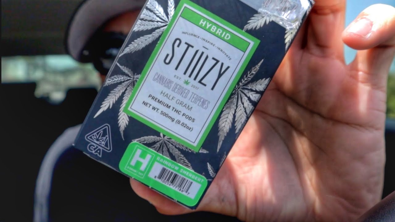 STIIIZY- RAINBOW SHERBET ( CANNABIS DERIVED TERPENES )