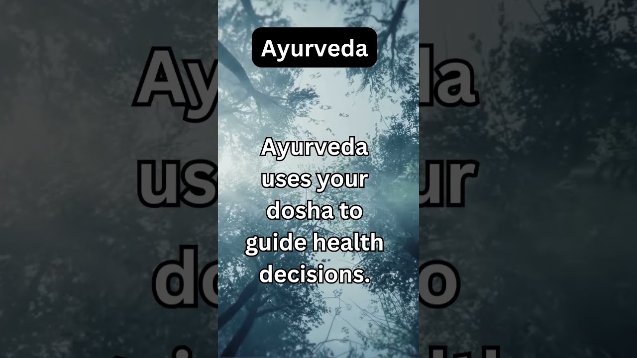 Ayurveda: Your Personalized Wellness Blueprint #Shorts #ShortsVideo