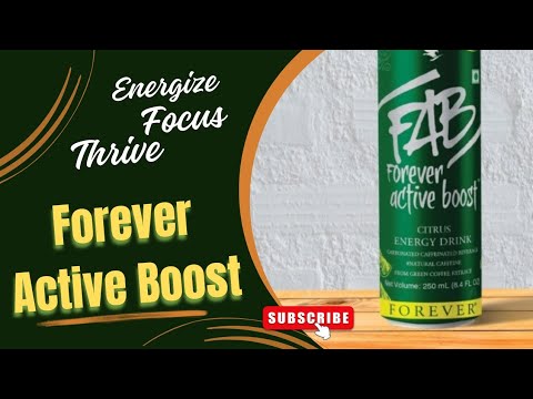 Energy In Every Sip|| Forever Active Boost|| Natural Energy Drink