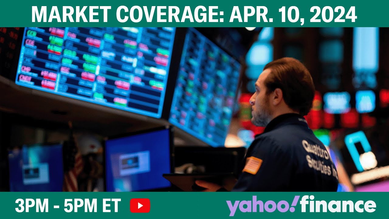 Stock market today: Stocks sink as hot inflation torpedoes rate-cut hopes | April 9, 2024