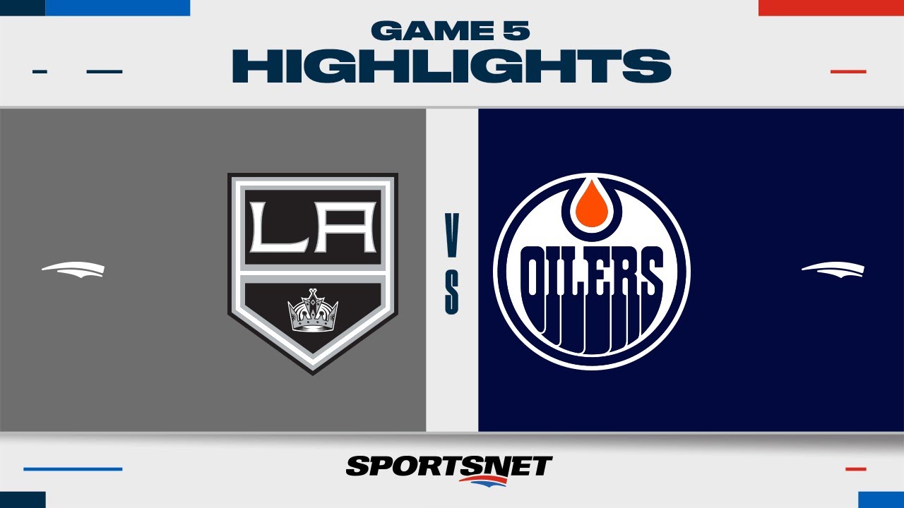 NHL Game 5 Highlights | Kings vs. Oilers – May 1, 2024