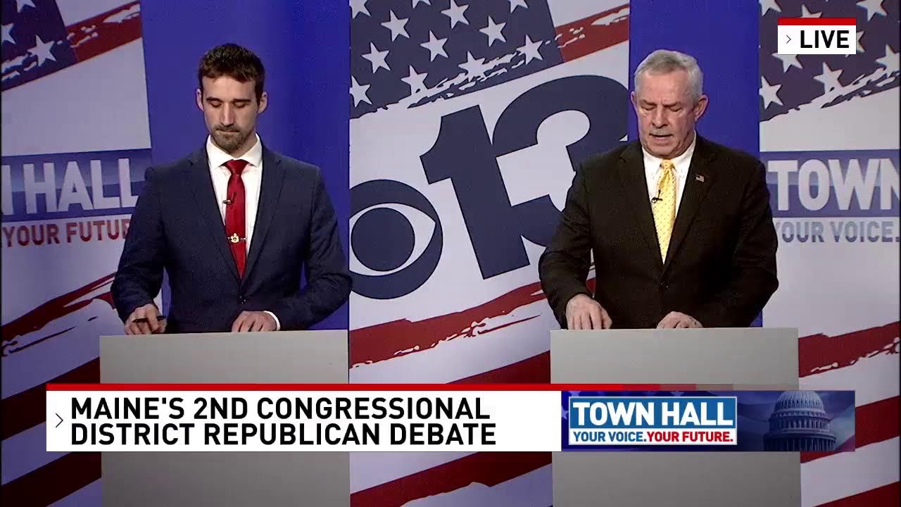 GOP primary debate for Maine's 2nd Congressional District