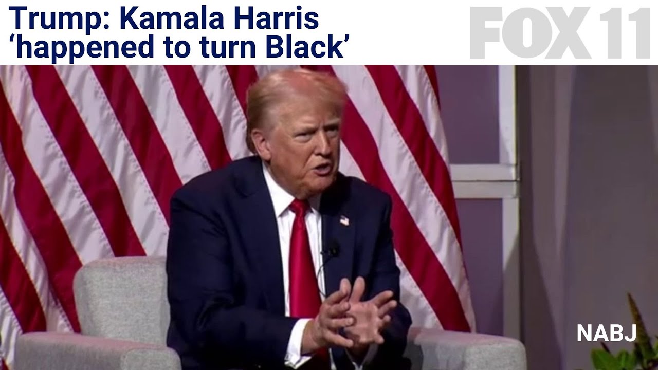 Trump mocks Kamala Harris' race; Former President says immigrants taking 'Black jobs'