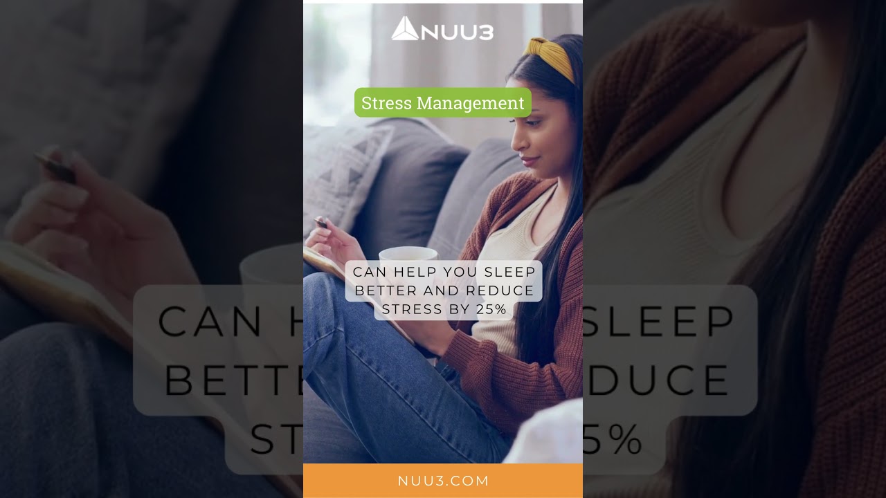 Reduce #stress by 25% with This Simple Habit! #nuu3