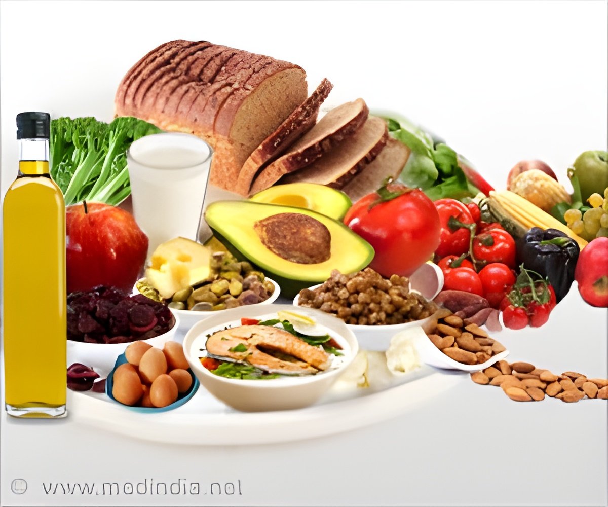 Mediterranean Diet Linked to Lower Stress Levels