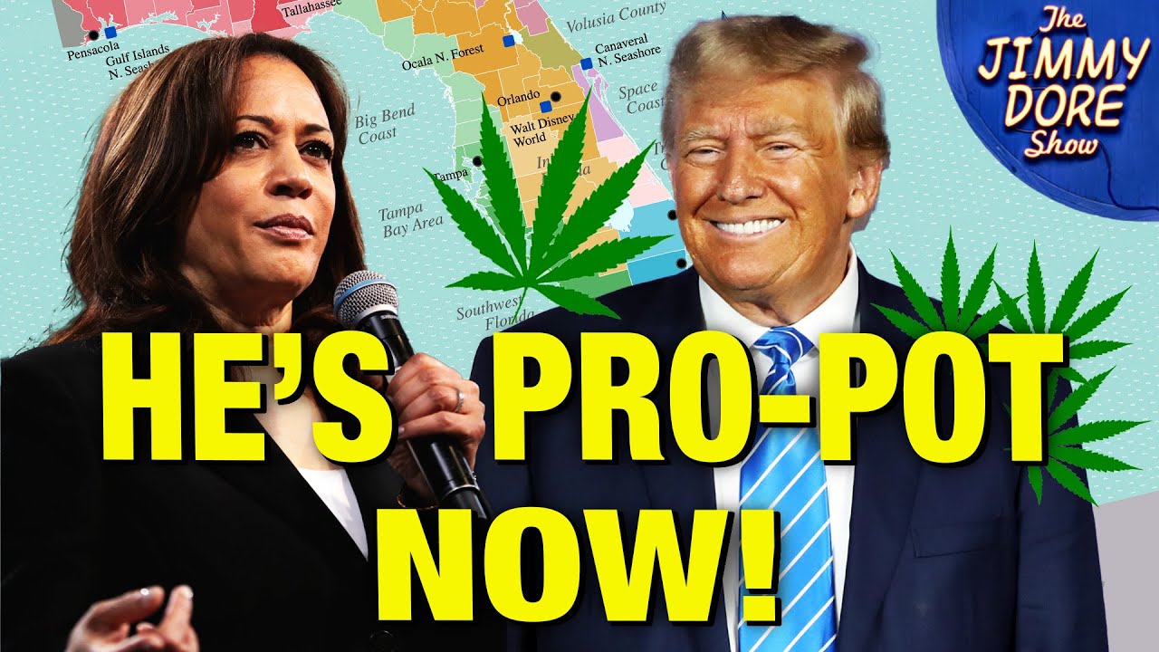 Trump OUT-LEFTS Democrats On Legalizing Pot!