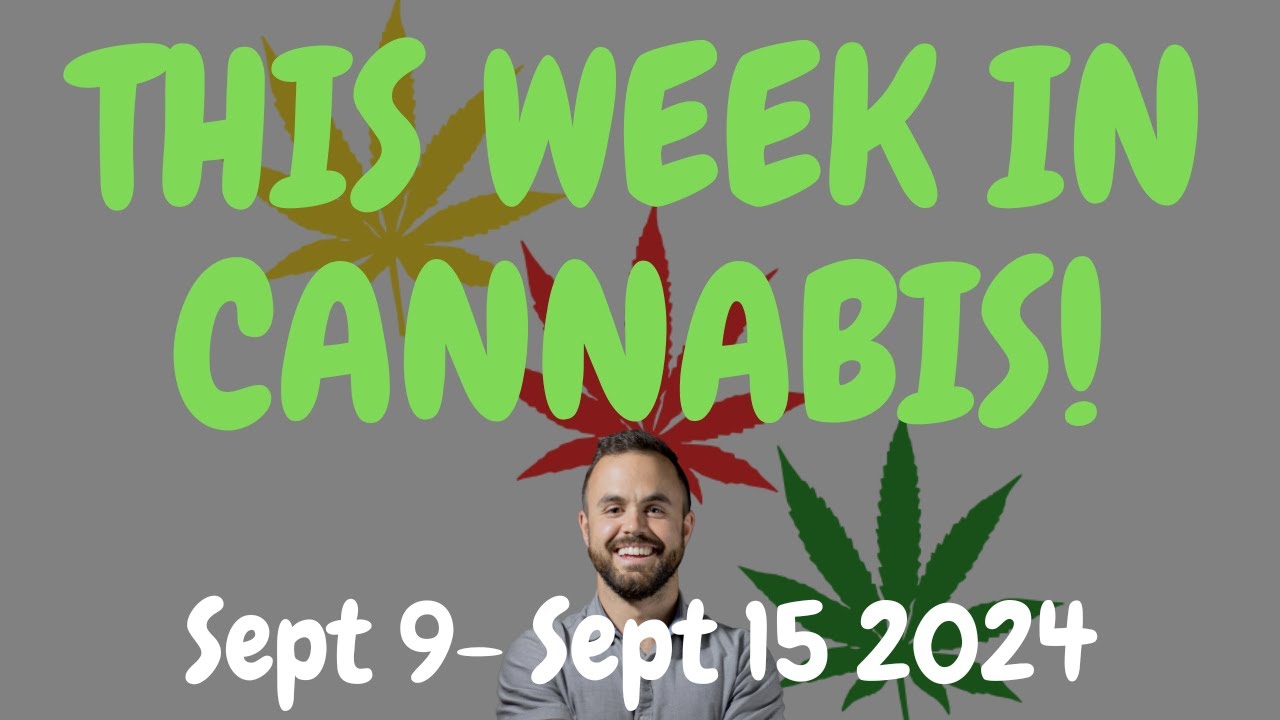 This Week in Cannabis News – Sept 9 to Sept 15 2024