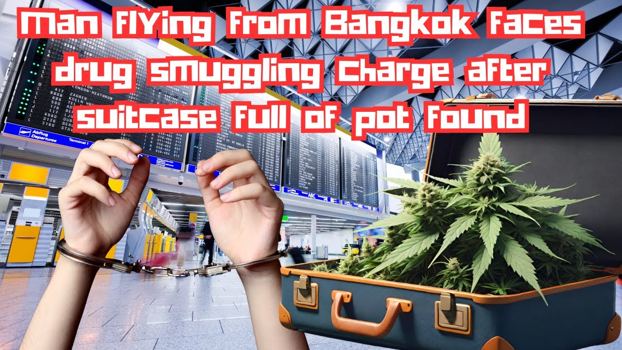 Man flying from Bangkok faces drug smuggle charge