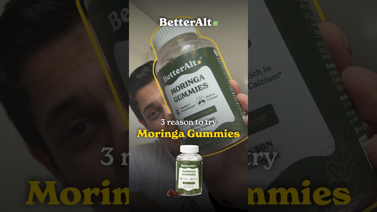 3 Reasons to Try Moringa Gummies in 2024 #betteralt #moringapowder