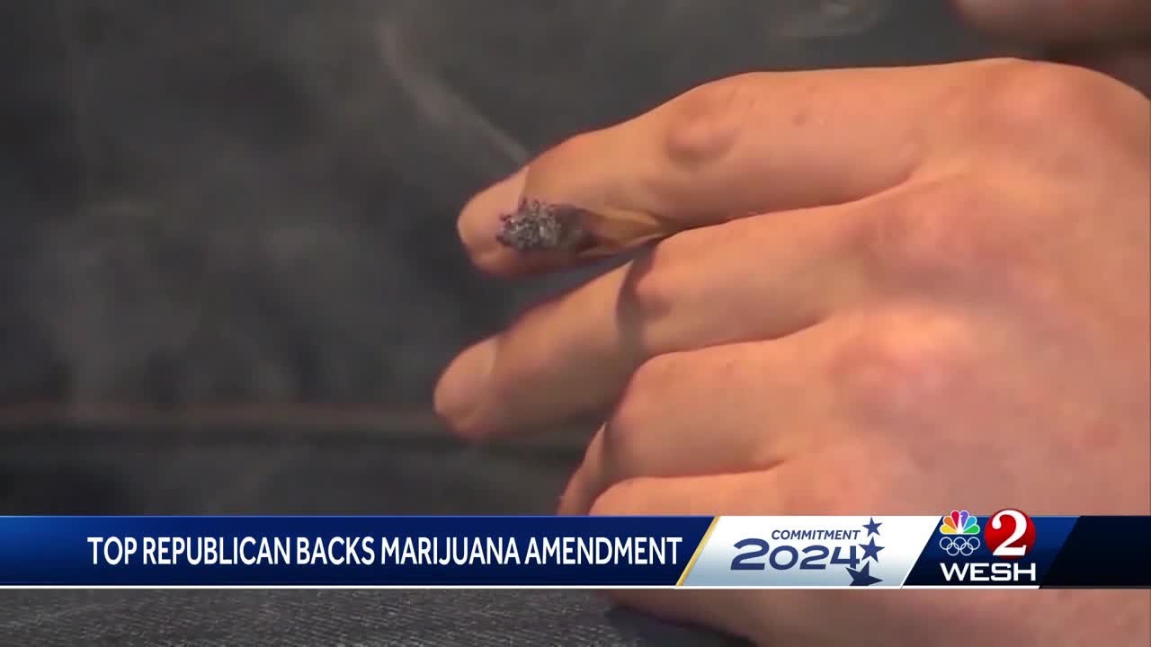 Amendment 3: Top Republican backs legal use of recreational marijuana in Florida