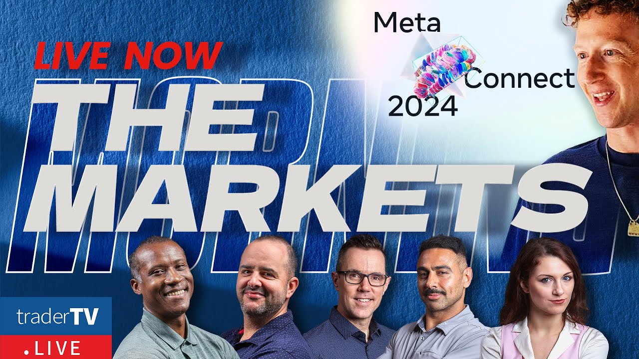 🚨META Connect @ 1 pm TODAY❗ Stocks Set For More ALL-TIME Highs | Sept 25 MORNING Live Trading