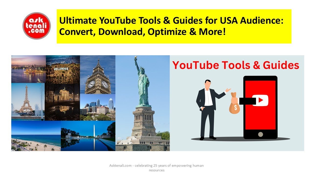 “Ultimate YouTube Tools & Guides for USA Audience Convert, Download, Optimize & More!”