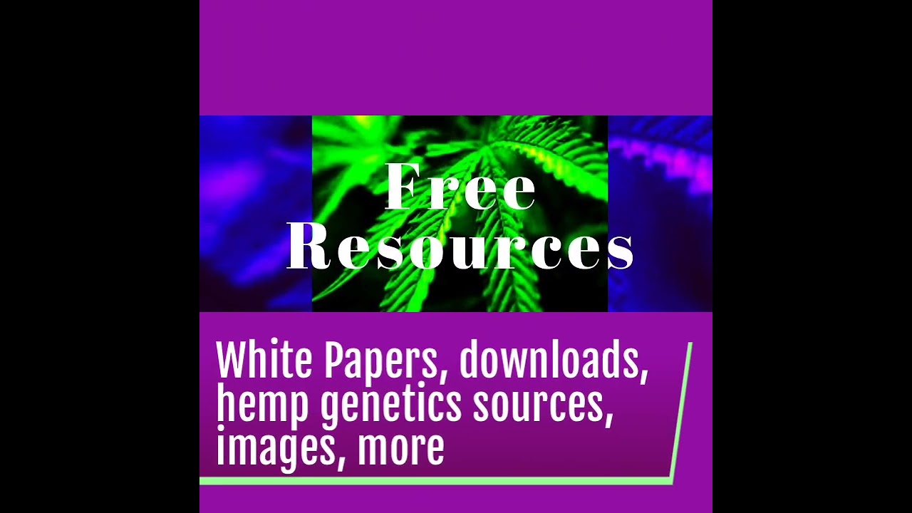 The Richard Rose Report: the largest library of Hemp information