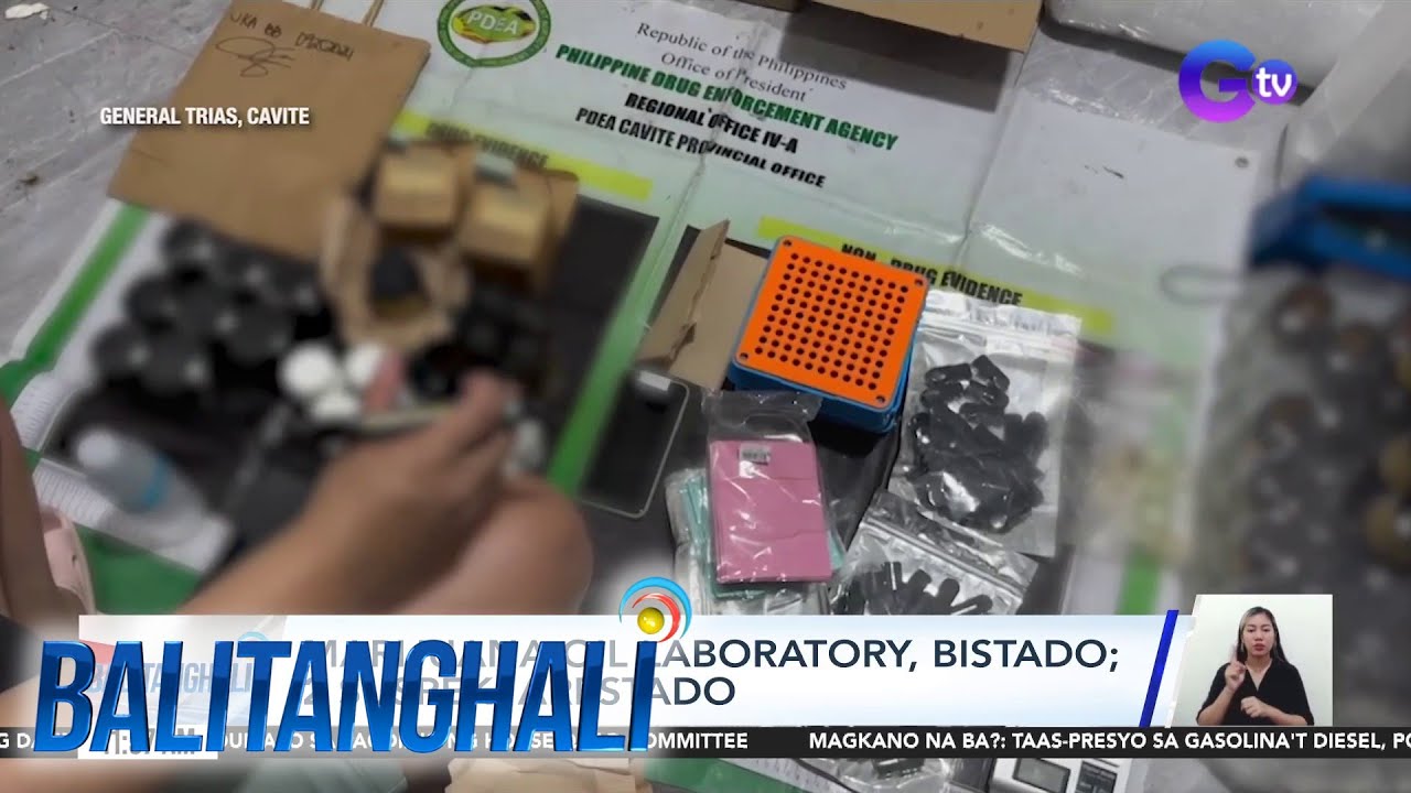 Marijuana oil laboratory, bistado; 2 suspek, arestado | Balitanghali