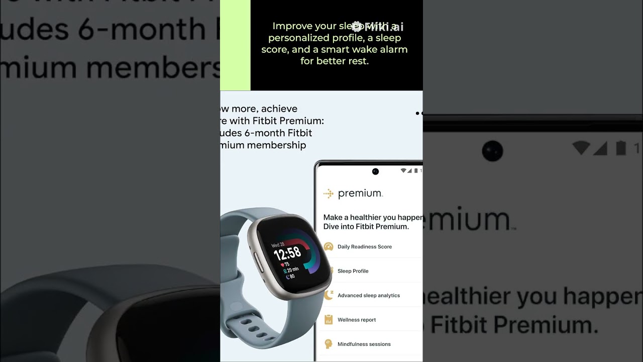 #Fitbit Versa 4 Fitness# Smartwatch with#amzon