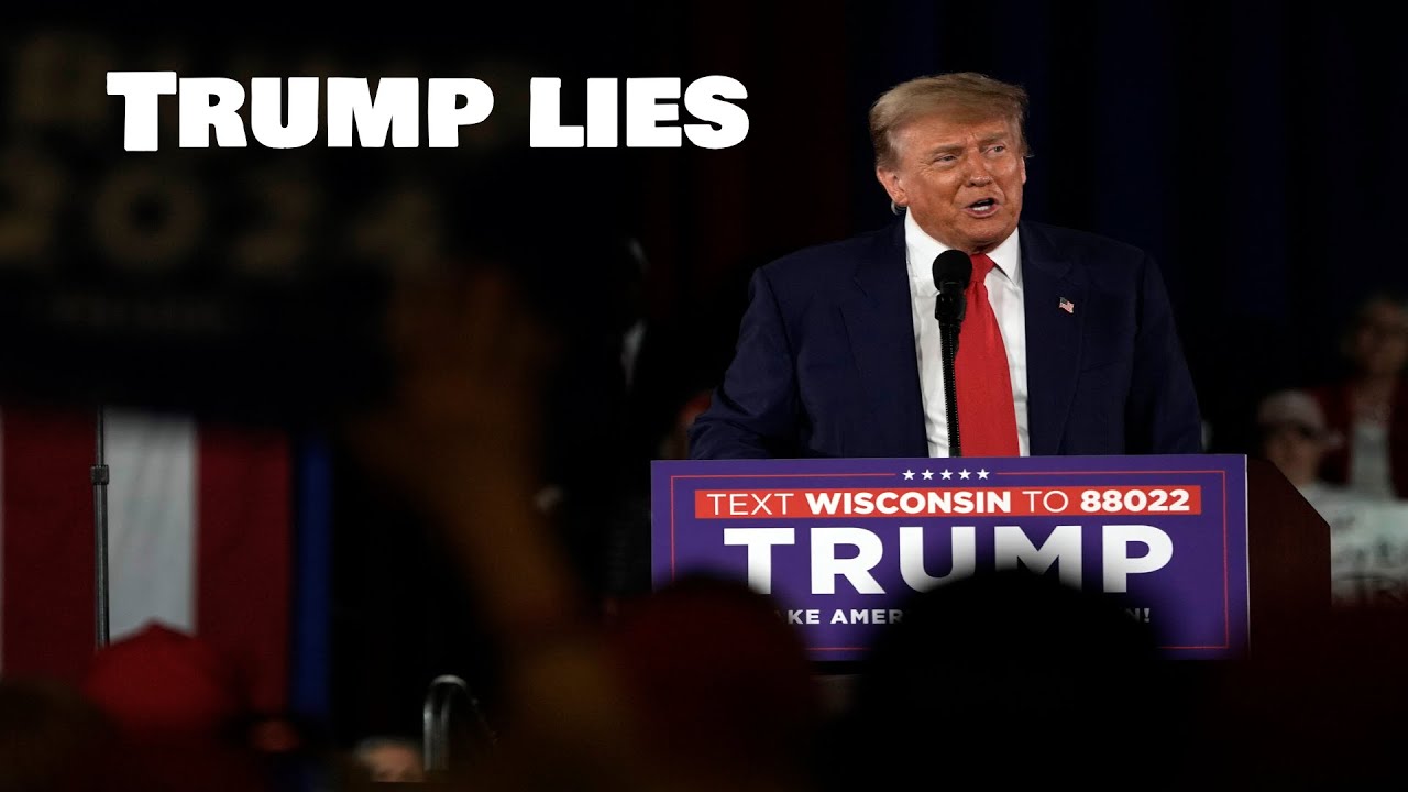 Donald Trump admits he lost, but lies about everything else still!