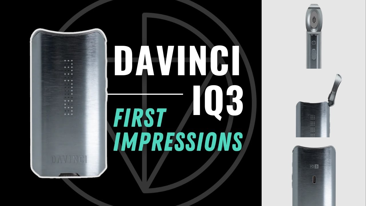 TJ Live – Davinci IQ3 and its .7g dry herb bowl