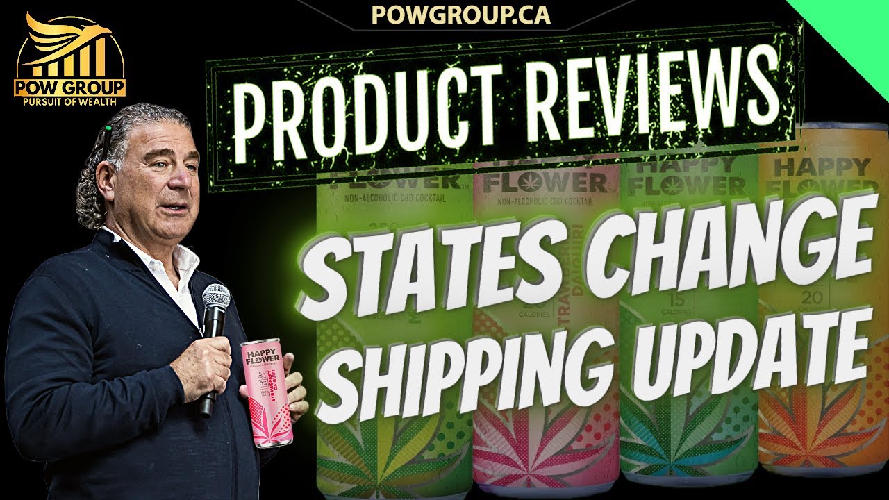 Tilray Brands: Happy Flower Hemp Drink Reviews & Shipping Policy Update