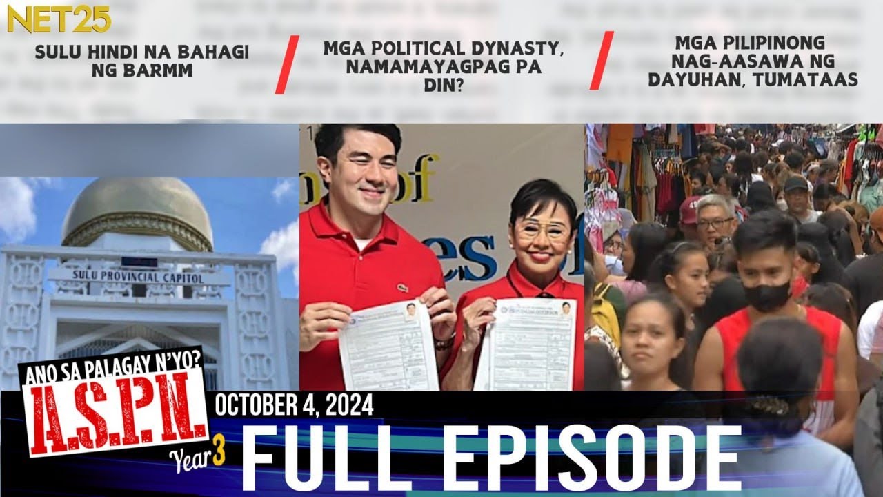 Ano Sa Palagay N'yo? (ASPN) | October 4, 2024