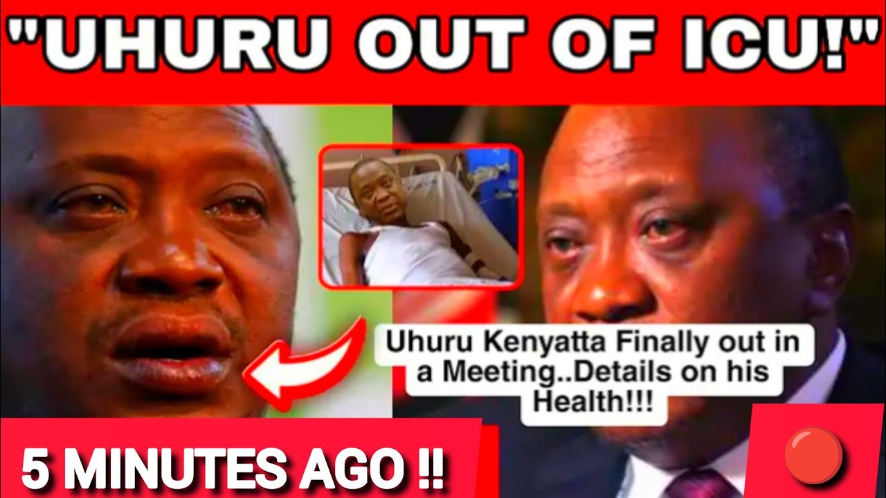 GR🅰️VELY‼️ ILL UHURU KENYATTA HEALTH CONDITION IMPROVES AS HE HOLDS HIS 1ST MEETING