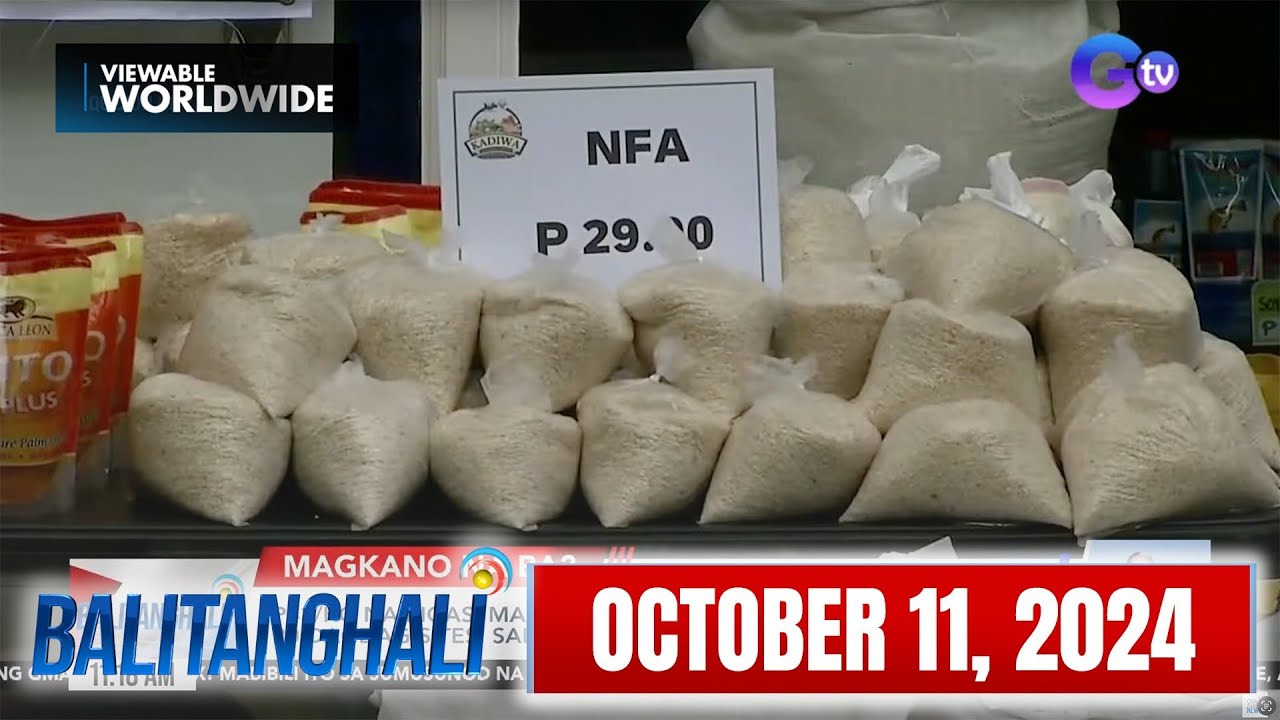 Balitanghali Express: OKTUBRE 11, 2024