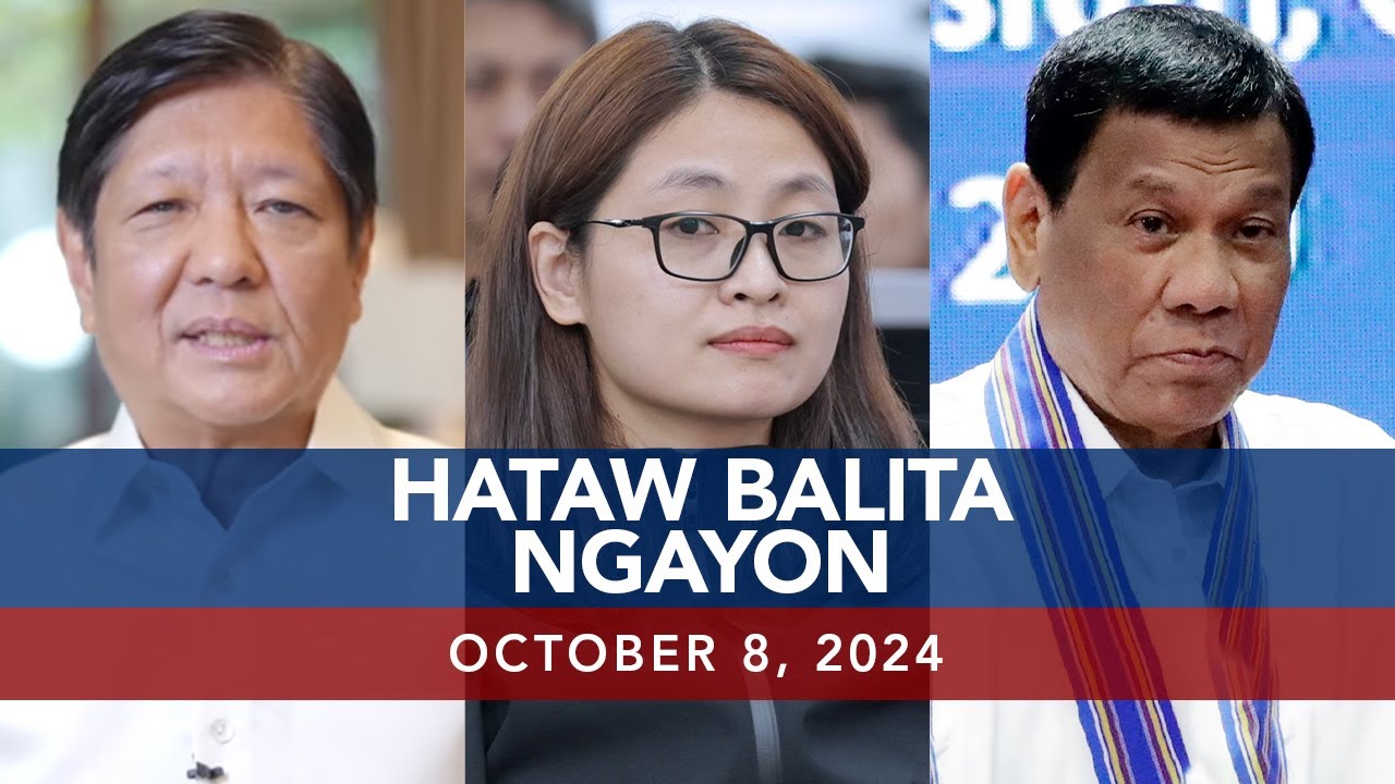 UNTV: Hataw Balita Ngayon | October 08, 2024