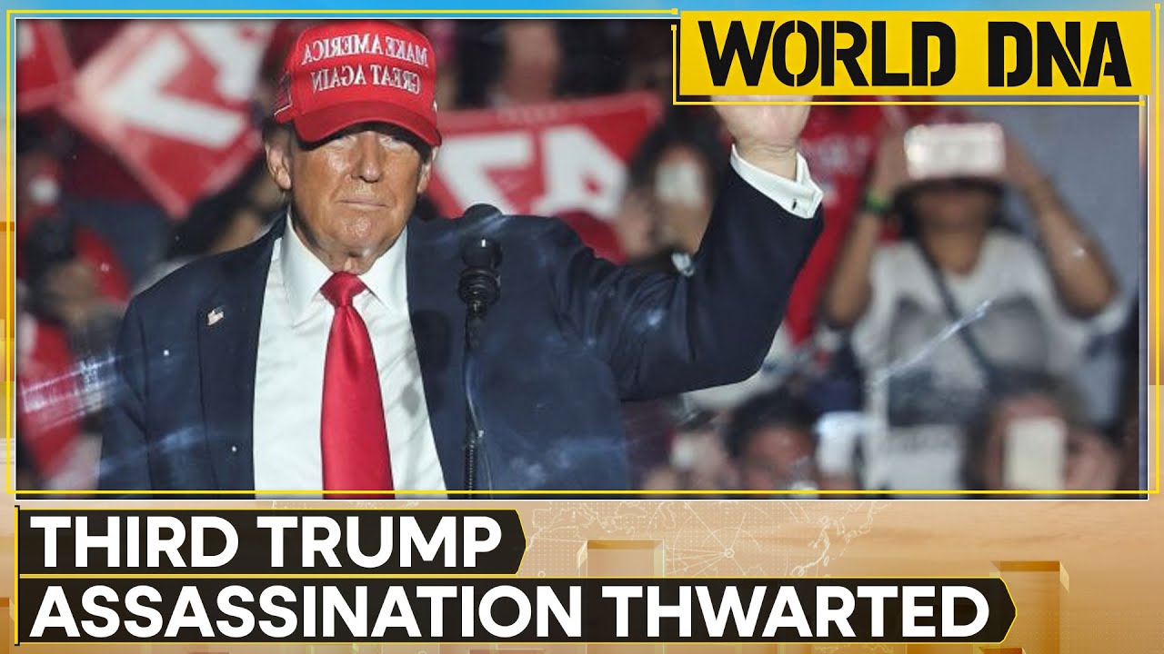 World DNA LIVE: Third Assassination Attempt On Donald Trump? | US Elections | Global News | WION