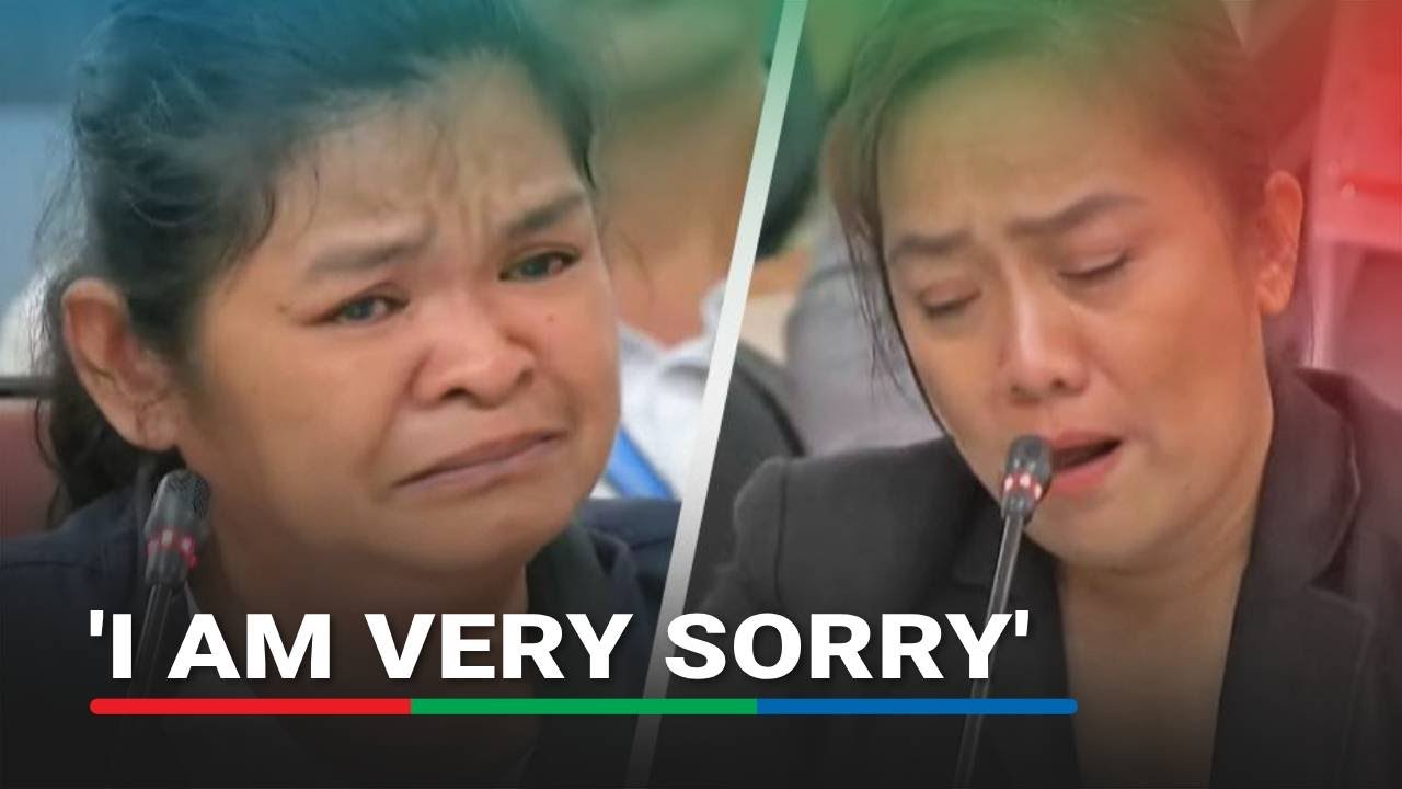 Tearful Garma stops exit of drug war victims' families to apologize | ABS-CBN News