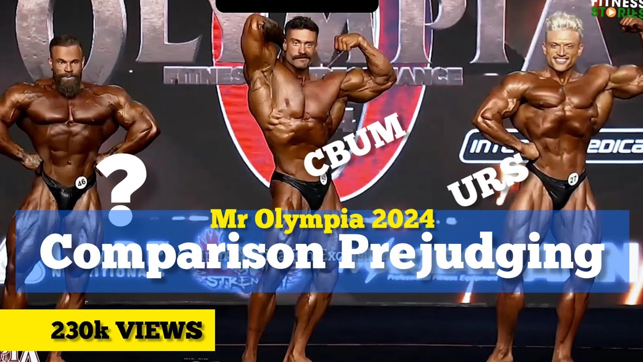 Mr Olympia 2024 LIVE COMPARISON – CBUM URS  AND MORE – CLASSIC PHYSIQUE