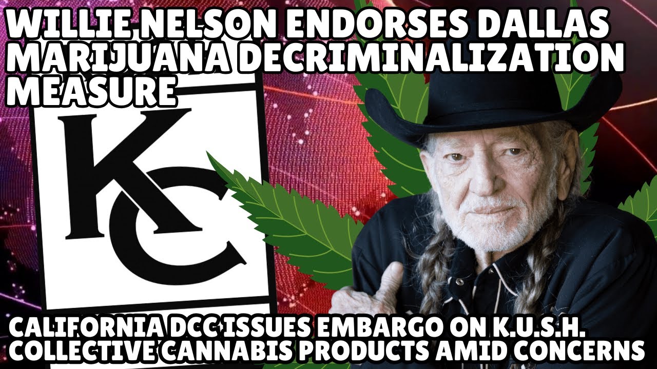 Willie Nelson Endorses Dallas Marijuana Decriminalization Measure