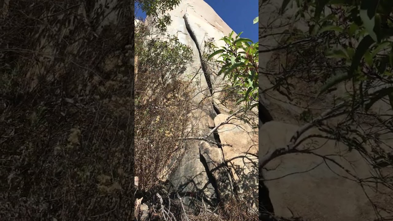 I DISCOVERED A SECRET MINI YOSEMITE IN SOCAL #CALI #USA #EXPLORE #CLIMB #BUSHCRAFT #HIKING #SOLO #US